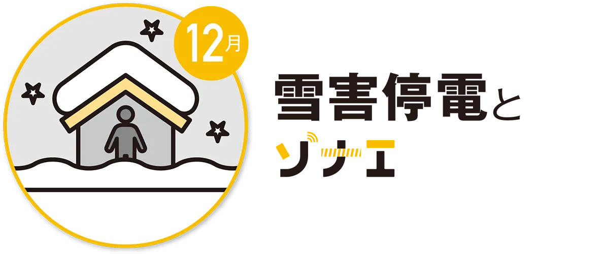 12月　雪害・停電