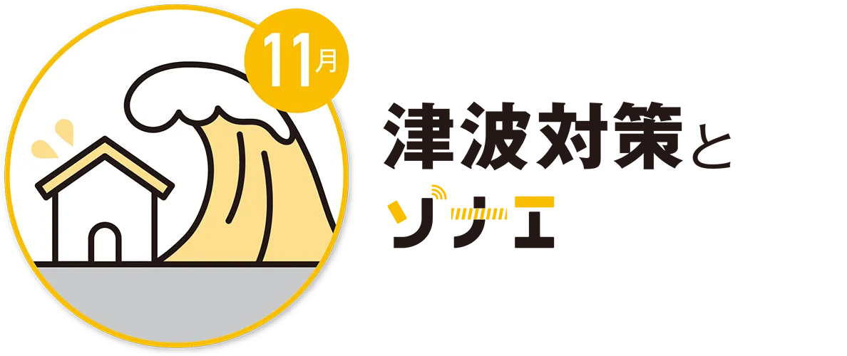11月　津波対策
