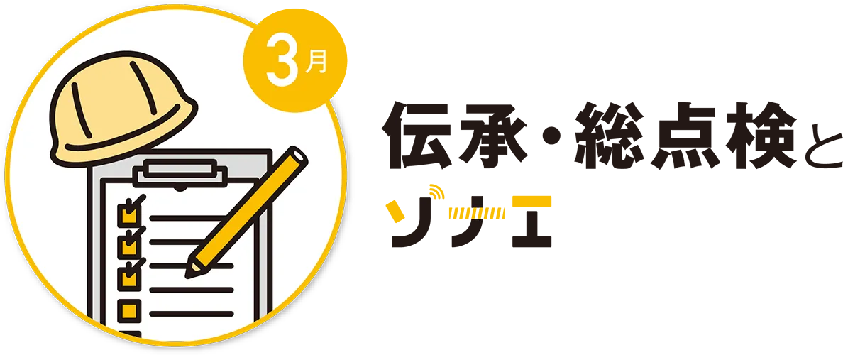 3月　伝承・総点検